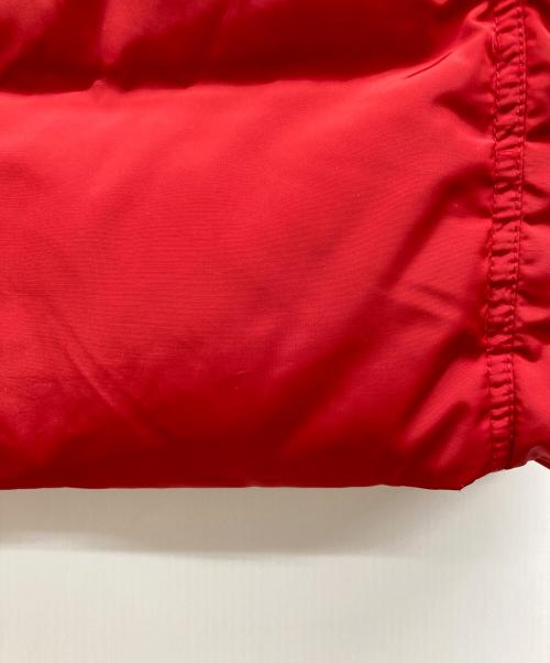 Kate Spade（ケイトスペード）Kate Spade (ケイトスペード) フェイクファーダウンコート レッド サイズ:XSの古着・服飾アイテム