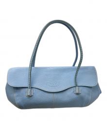 TOD'S（トッズ）の古着「トートバッグ」｜スカイブルー