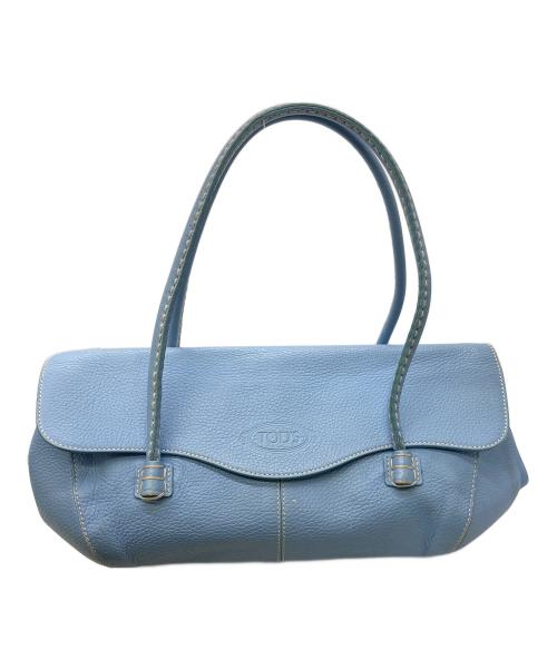 TOD'S（トッズ）TOD'S (トッズ) トートバッグ スカイブルーの古着・服飾アイテム