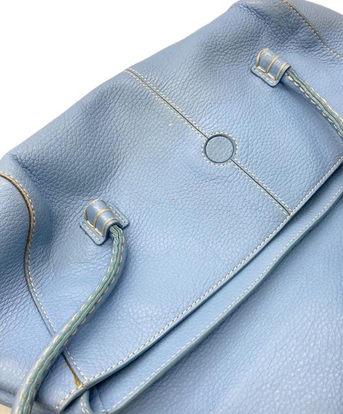 TOD'S（トッズ）TOD'S (トッズ) トートバッグ スカイブルーの古着・服飾アイテム