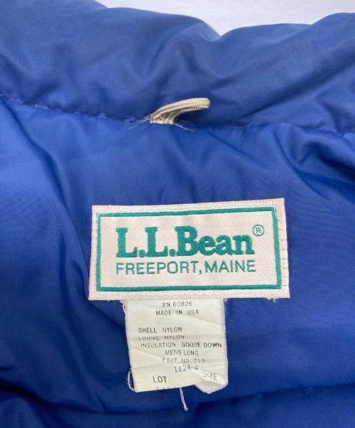 L.L.Bean（エルエルビーン）L.L.Bean (エルエルビーン) 80s ダウンベスト ネイビー サイズ:Mの古着・服飾アイテム