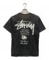 stussy (ステューシー) 00s スケートマンTシャツ ブラック サイズ:S：5000円