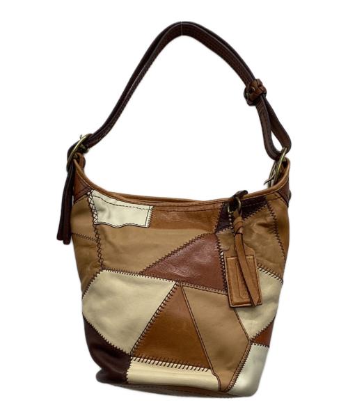 COACH（コーチ）COACH (コーチ) パッチワークレザーバッグ ブラウン サイズ:なしの古着・服飾アイテム