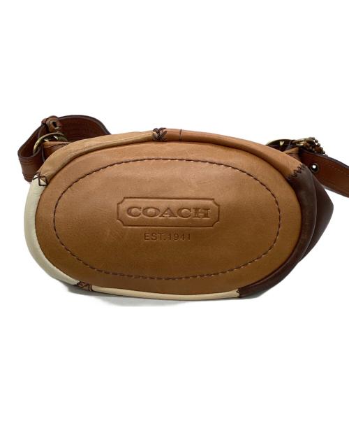 COACH（コーチ）COACH (コーチ) パッチワークレザーバッグ ブラウン サイズ:なしの古着・服飾アイテム