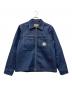 stussy（ステューシー）の古着「Denim Zip Up Work Shirt」｜インディゴ