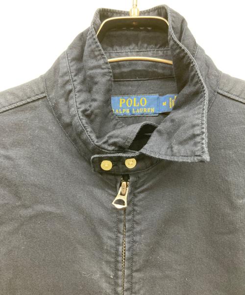 POLO RALPH LAUREN（ポロ・ラルフローレン）POLO RALPH LAUREN (ポロ・ラルフローレン) ジップシャツ チンストラップ ネイビー サイズ:Mの古着・服飾アイテム