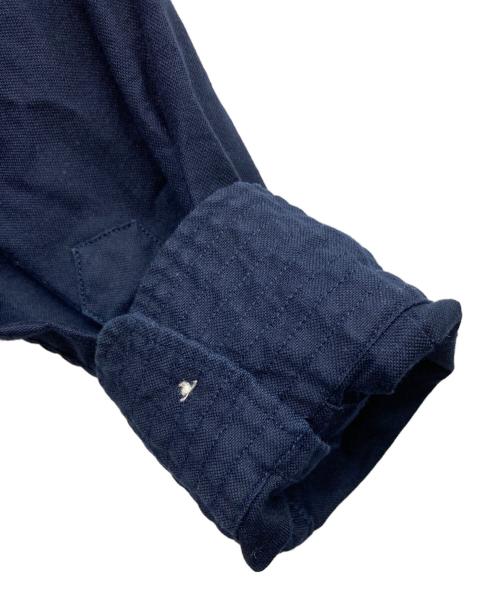POLO RALPH LAUREN（ポロ・ラルフローレン）POLO RALPH LAUREN (ポロ・ラルフローレン) ジップシャツ チンストラップ ネイビー サイズ:Mの古着・服飾アイテム