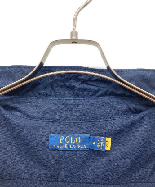 POLO RALPH LAUREN（ポロ・ラルフローレン）POLO RALPH LAUREN (ポロ・ラルフローレン) ジップシャツ チンストラップ ネイビー サイズ:Mの古着・服飾アイテム