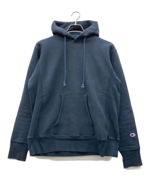 Champion REVERSE WEAVE（チャンピオン リバース ウィーブ）Champion REVERSE WEAVE (チャンピオン リバース ウィーブ) パーカー ネイビー サイズ:LARGEの古着・服飾アイテム