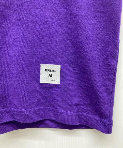 SUPREME（シュプリーム）Supreme (シュプリーム) Shoulger Arc Logo Tee パープル サイズ:Mの古着・服飾アイテム