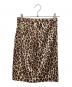 DOLCE & GABBANA (ドルチェ＆ガッバーナ) レオパード柄スカート ベージュ サイズ:40：5000円