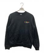 stussyステューシー）の古着「スウェット」｜ブラック