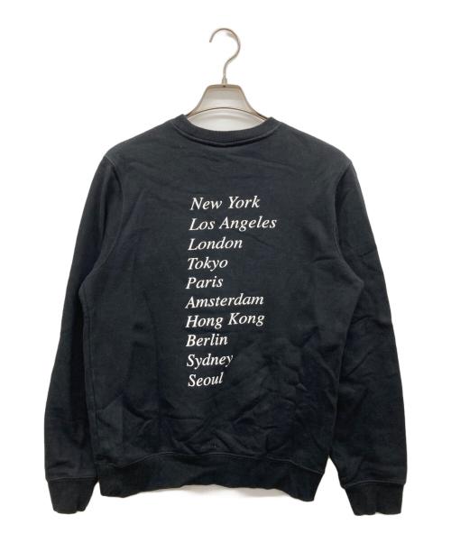 stussy（ステューシー）stussy (ステューシー) スウェット ブラック サイズ:Sの古着・服飾アイテム