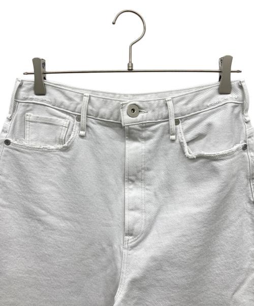 upper hights（アッパーハイツ）upper hights (アッパーハイツ) バルーンレッグデニムパンツ 22SS ホワイト サイズ:27の古着・服飾アイテム