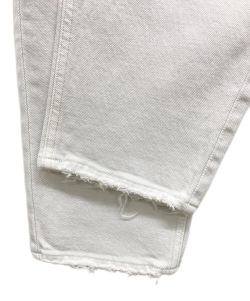 upper hights（アッパーハイツ）upper hights (アッパーハイツ) バルーンレッグデニムパンツ 22SS ホワイト サイズ:27の古着・服飾アイテム