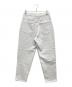 upper hights (アッパーハイツ) バルーンレッグデニムパンツ 22SS ホワイト サイズ:27：5000円