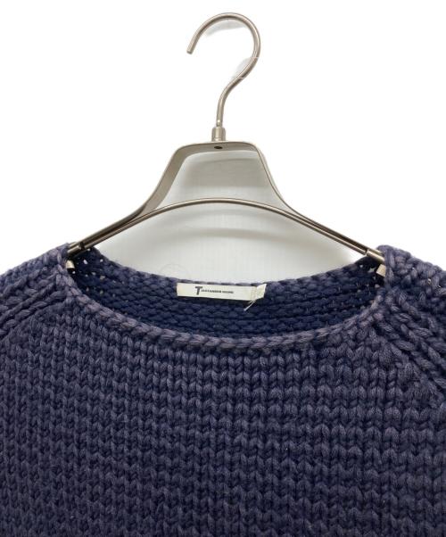 ALEXANDER WANG（アレキサンダー・ワン）ALEXANDER WANG (アレキサンダー・ワン) ウールニット ネイビー サイズ:SMALLの古着・服飾アイテム