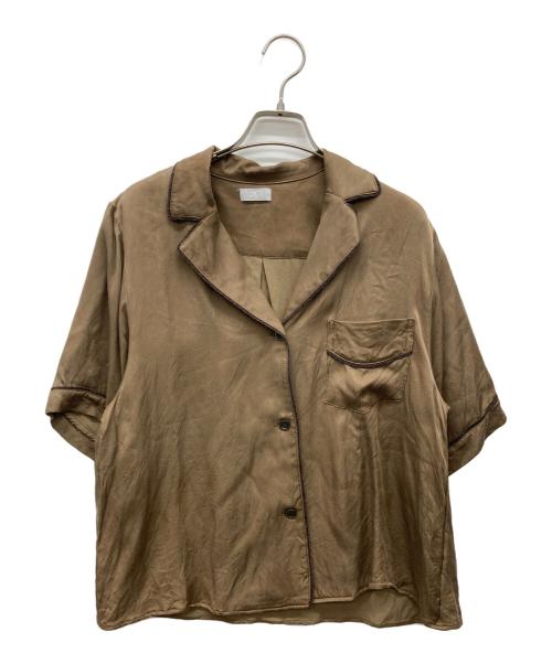 FILL THE BILL（フィルザビル）FILL THE BILL (フィルザビル) パジャマシャツ ブラウン サイズ:０の古着・服飾アイテム