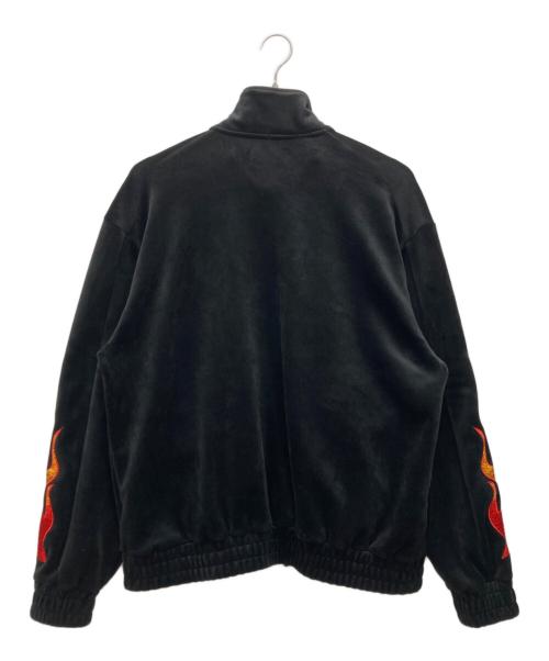 X-LARGE（エクストララージ）X-LARGE (エクストララージ) ベロアトラックジャケット ブラック サイズ:XLの古着・服飾アイテム