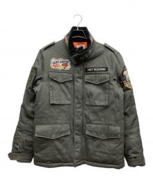 CLAY SMITH（クレイスミス）の古着「ミリタリージャケット」｜オリーブ