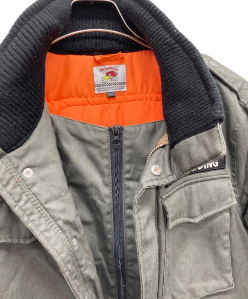 CLAY SMITH（クレイスミス）clay smith (クレイスミス) ミリタリージャケット オリーブ サイズ:Lの古着・服飾アイテム