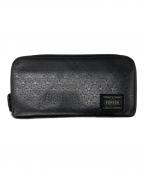 PORTERポーター）の古着「ZIGGY WALLET」｜ブラック