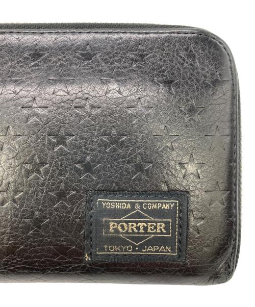 PORTER（ポーター）PORTER (ポーター) ZIGGY WALLET ブラックの古着・服飾アイテム