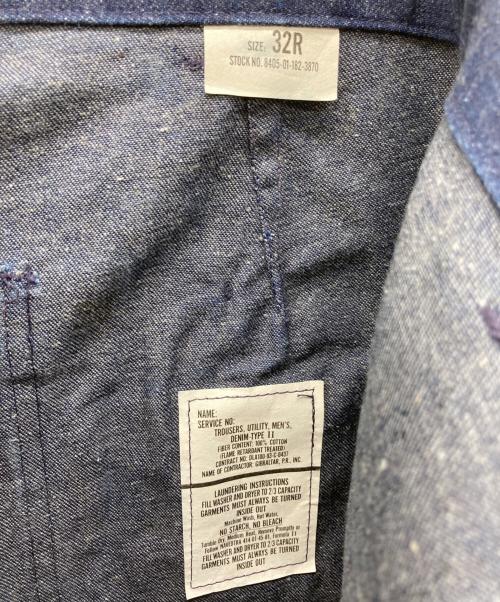 U'S NAVY（ユーエスネイビー）U'S NAVY (ユーエスネイビー) セーラーデニムパンツ インディゴ サイズ:32Rの古着・服飾アイテム