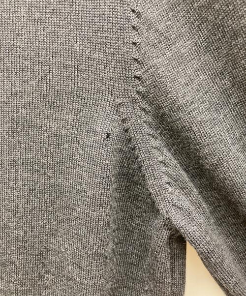 maison kitsune（メゾンキツネ）maison kitsune (メゾンキツネ) フォックスヘッド パッチ クラシック カーディガン グレー サイズ:XSの古着・服飾アイテム