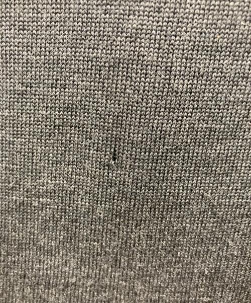 maison kitsune（メゾンキツネ）maison kitsune (メゾンキツネ) フォックスヘッド パッチ クラシック カーディガン グレー サイズ:XSの古着・服飾アイテム