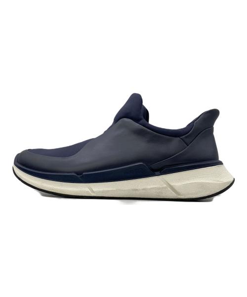 ECCO（エコー）ECCO (エコー) スリッポン ネイビー サイズ:26ｃｍの古着・服飾アイテム