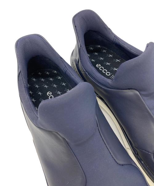 ECCO（エコー）ECCO (エコー) スリッポン ネイビー サイズ:26ｃｍの古着・服飾アイテム