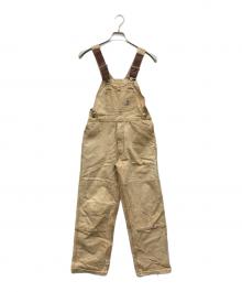 CarHartt（カーハート）の古着「ダック地オーバーオール」｜ブラウン