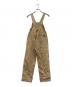 CarHartt (カーハート) ダック地オーバーオール ブラウン サイズ:X-Lrage Reguler：6000円