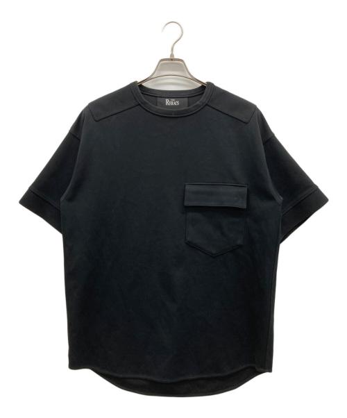 THE RERACS（ザ リラクス）THE RERACS (ザ リラクス) DOUBLE FACE COMMAND TSHIRTS 17SS ブラック サイズ:Fの古着・服飾アイテム