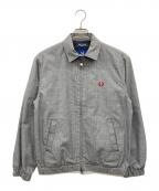 FRED PERRYフレッドペリー）の古着「ハンドトゥースドリズラージャケット」｜グレー