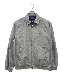 FRED PERRY（フレッドペリー）の古着「ハンドトゥースドリズラージャケット」｜グレー