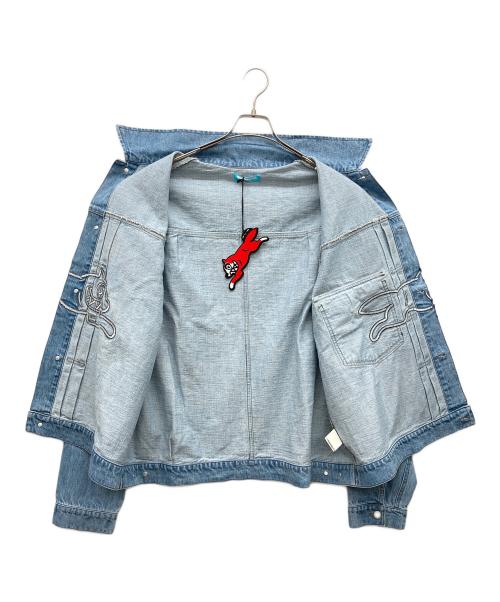 ICE CREAM（アイスクリーム）ICE CREAM (アイスクリーム) ICECREAM Japan exclusive DENIM JACKET インディゴ サイズ:XLの古着・服飾アイテム