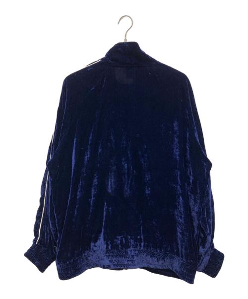 APPLEBUM（アップルバム）APPLEBUM (アップルバム) Nas (ナズ) ベルベットトラックジャケット ネイビー サイズ:XLの古着・服飾アイテム