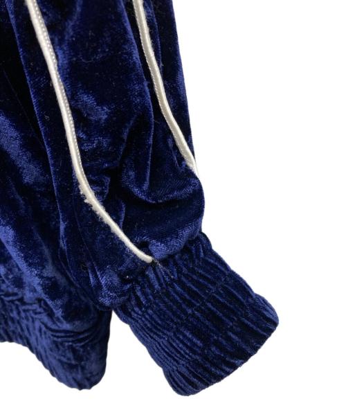 APPLEBUM（アップルバム）APPLEBUM (アップルバム) Nas (ナズ) ベルベットトラックジャケット ネイビー サイズ:XLの古着・服飾アイテム
