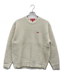 SUPREME（シュプリーム）の古着「Waffle Small Box Sweater」｜ベージュ
