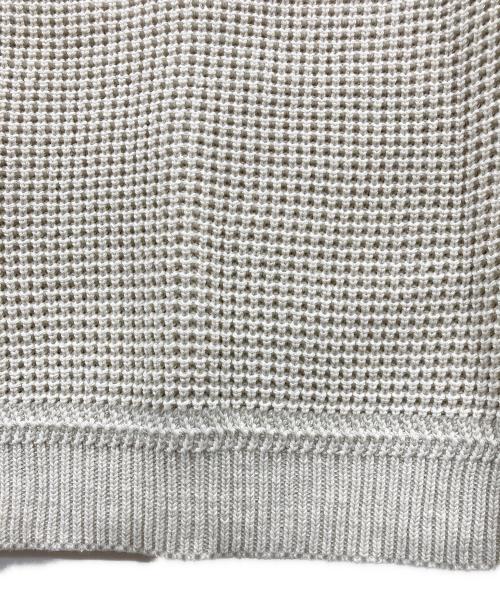 SUPREME（シュプリーム）SUPREME (シュプリーム) Waffle Small Box Sweater ベージュ サイズ:Mの古着・服飾アイテム
