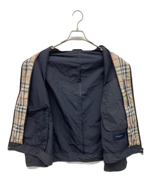 BURBERRY（バーバリー）BURBERRY (バーバリー) スイングトップ ネイビー サイズ:Ｍの古着・服飾アイテム