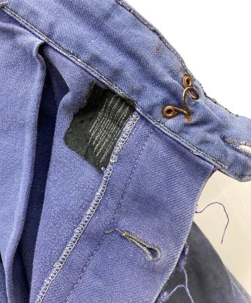 Kidur（キドゥー）Kidur (キドゥー) モールスキンフレンチワークパンツ ネイビー サイズ:なしの古着・服飾アイテム