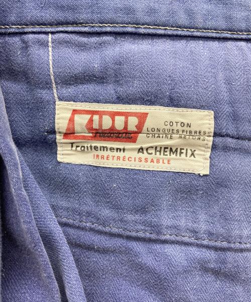 Kidur（キドゥー）Kidur (キドゥー) モールスキンフレンチワークパンツ ネイビー サイズ:なしの古着・服飾アイテム