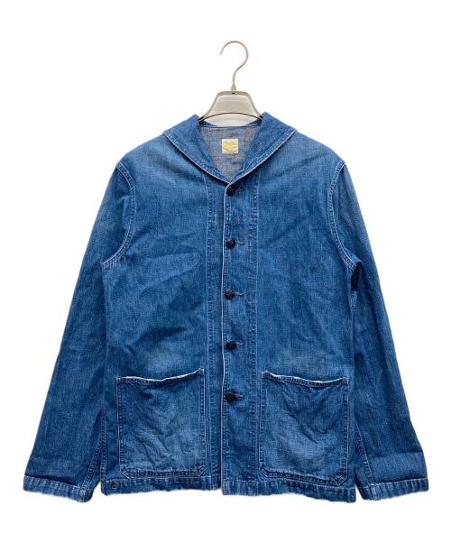 BARNS（バーンズ）BARNS (バーンズ) ヘチマ襟デニムジャケット インディゴ サイズ:2の古着・服飾アイテム