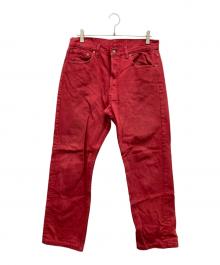 LEVI'S（リーバイス）の古着「501 カラーデニムパンツ」｜レッド