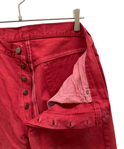 LEVI'S（リーバイス）LEVI'S (リーバイス) 501 カラーデニムパンツ レッド サイズ:W32 L34の古着・服飾アイテム