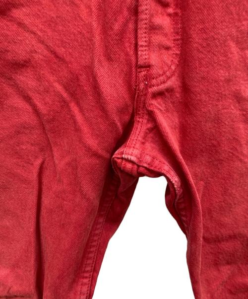 LEVI'S（リーバイス）LEVI'S (リーバイス) 501 カラーデニムパンツ レッド サイズ:W32 L34の古着・服飾アイテム