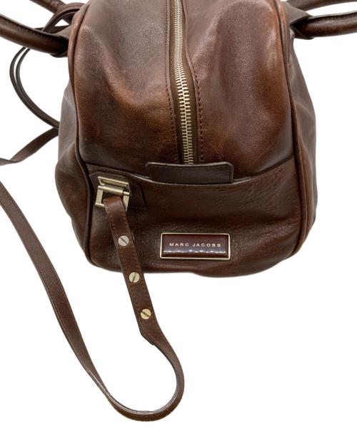 MARC JACOBS（マークジェイコブス）MARC JACOBS (マークジェイコブス) 2WAYレザーショルダーバッグ ブラウンの古着・服飾アイテム
